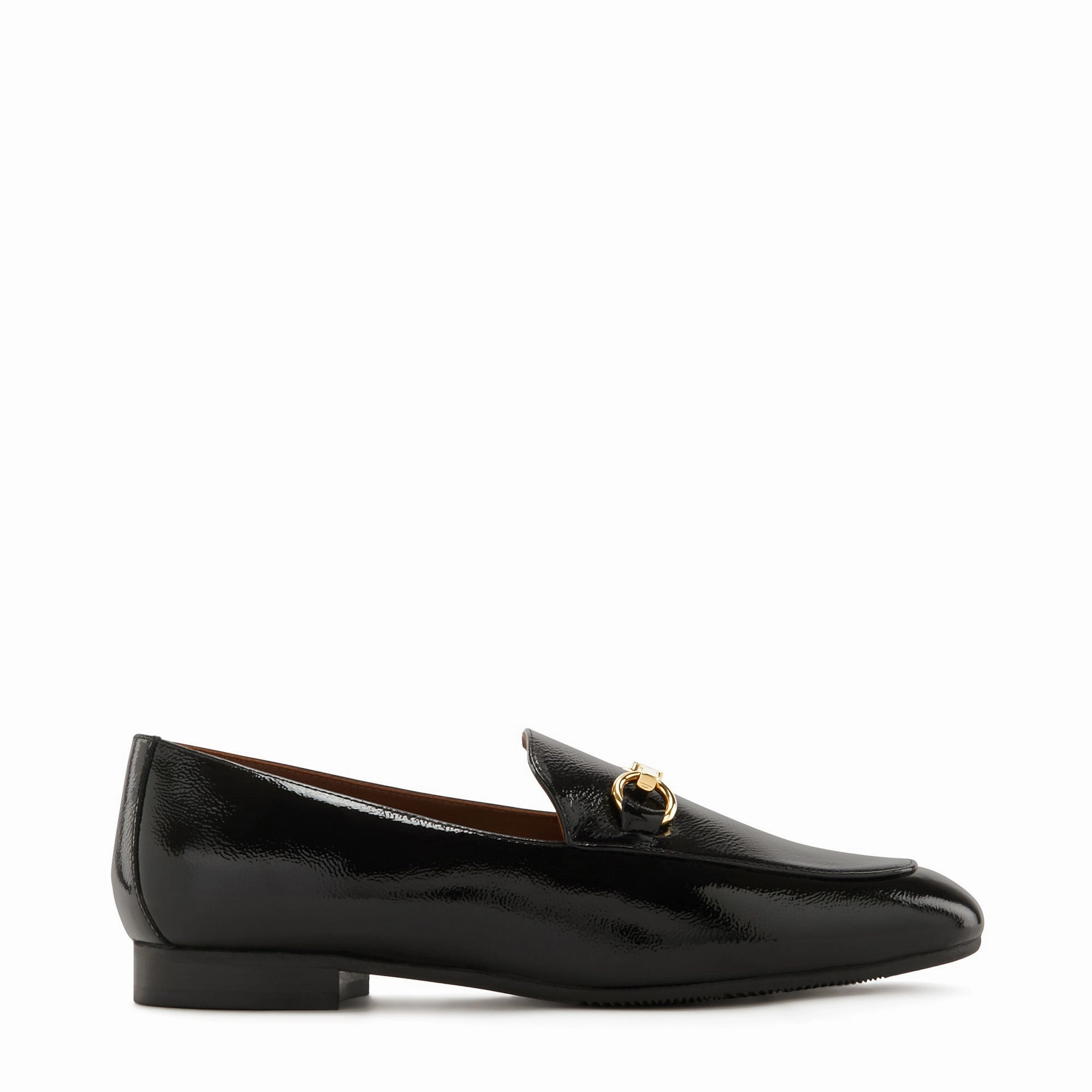 Vend?me Fleur black calfskin patent leather loafers Old Bridge