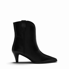 Vend?me Louane black calfskin leather boots Shock Diffusion Structure athletic men's performance