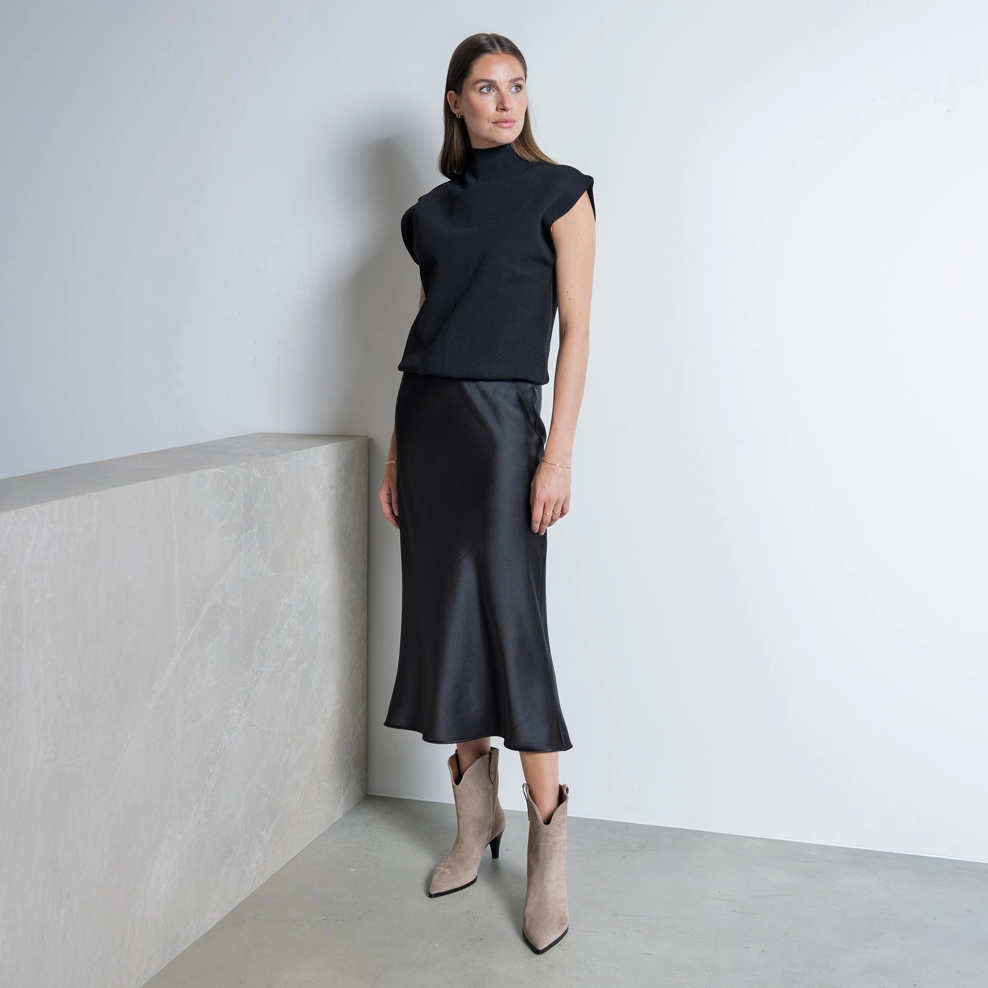 Vend?me Louane taupe suede boots toddlers' Dancing