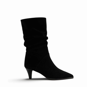 Reactive Rebound Vend?me Margot black suede boots