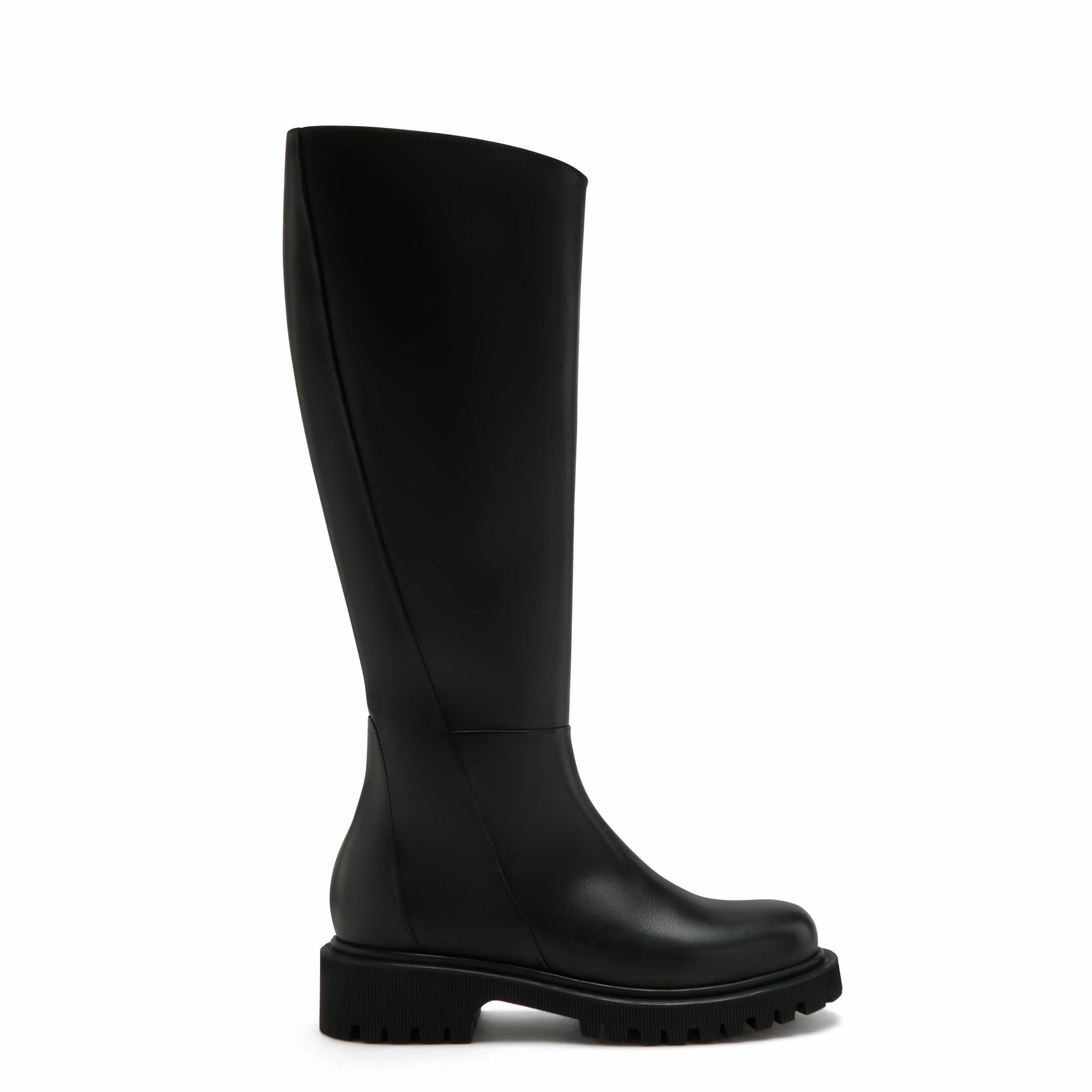 Multi Density Foam Vend?me Riva black calfskin leather boots