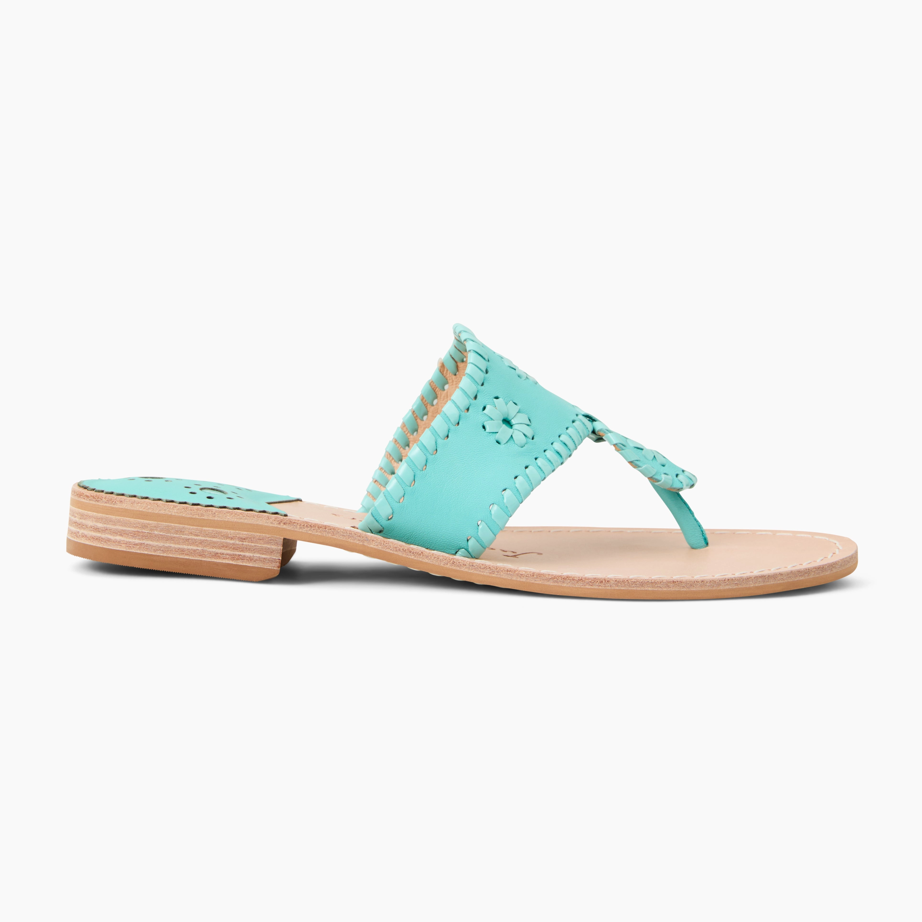Wear Anywhere Everyday Step Jacks Leather Flat Sandal