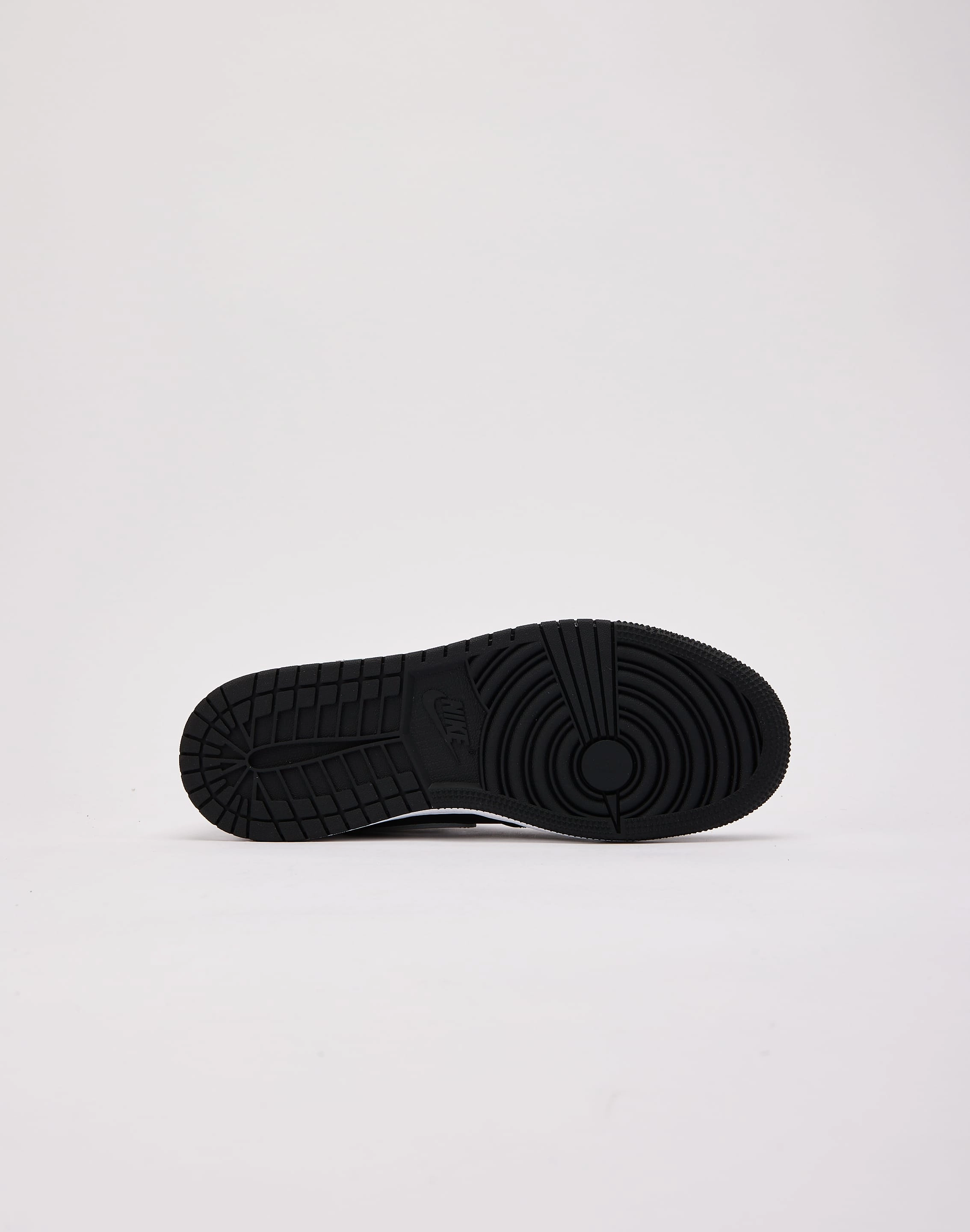 Padded Support Rubber Toe Guard Jordan Air Jordan 1 Retro High OG 'Black and White' Grade-School