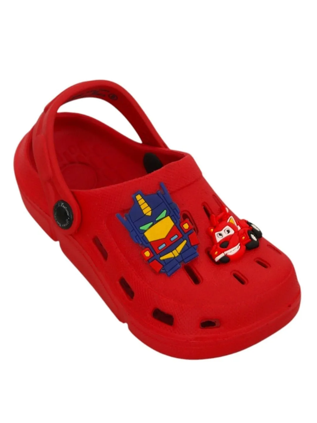 Vibrant Racing Car and Robot Cartoon Design for Boys