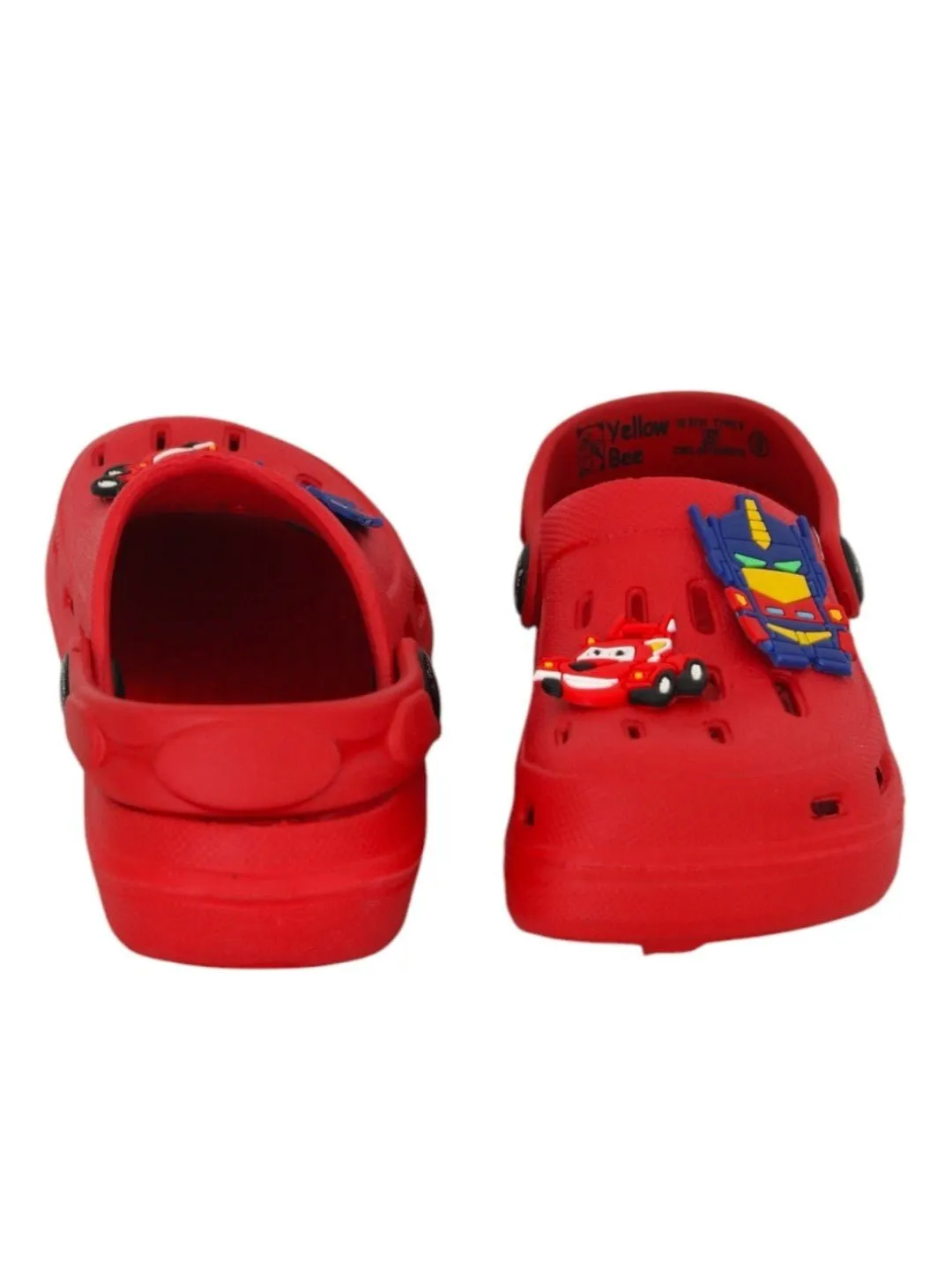 Vibrant Racing Car and Robot Cartoon Design for Boys
