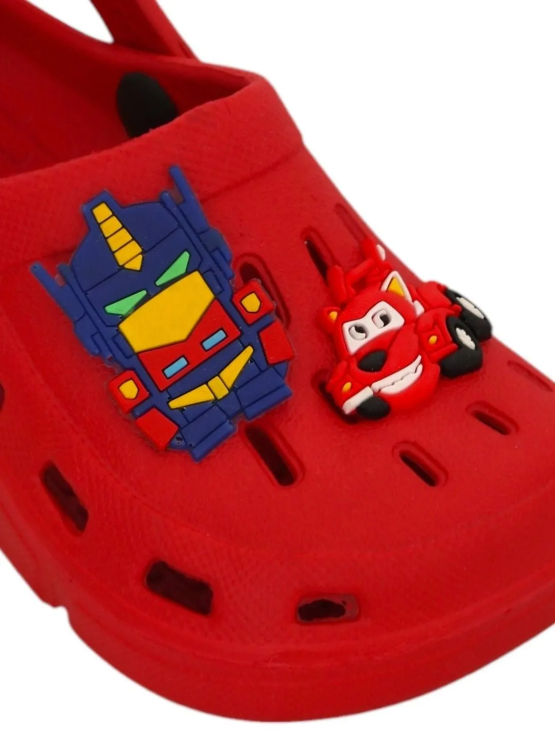 Vibrant Racing Car and Robot Cartoon Design for Boys
