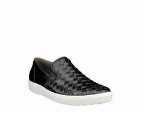 ECCO SOFT 7 WOVEN SLIP-ON WOMEN'S Senior