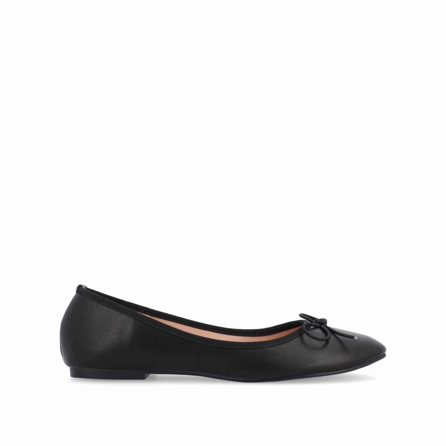 VIKA VEGAN LEATHER BALLET FLATS IN WIDE city dwellers' casual shoes Zero Drop Design
