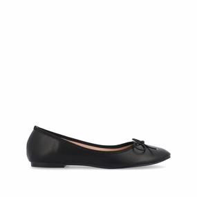VIKA VEGAN LEATHER BALLET FLATS IN WIDE adventurers - specific functions embossed