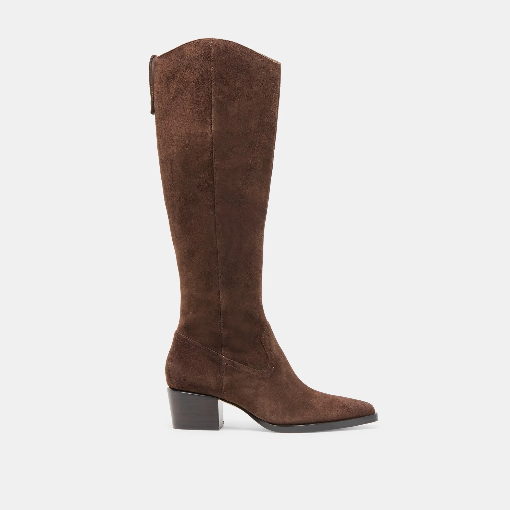Thick Lining VIRONA H2O BOOTS DK BROWN SUEDE
