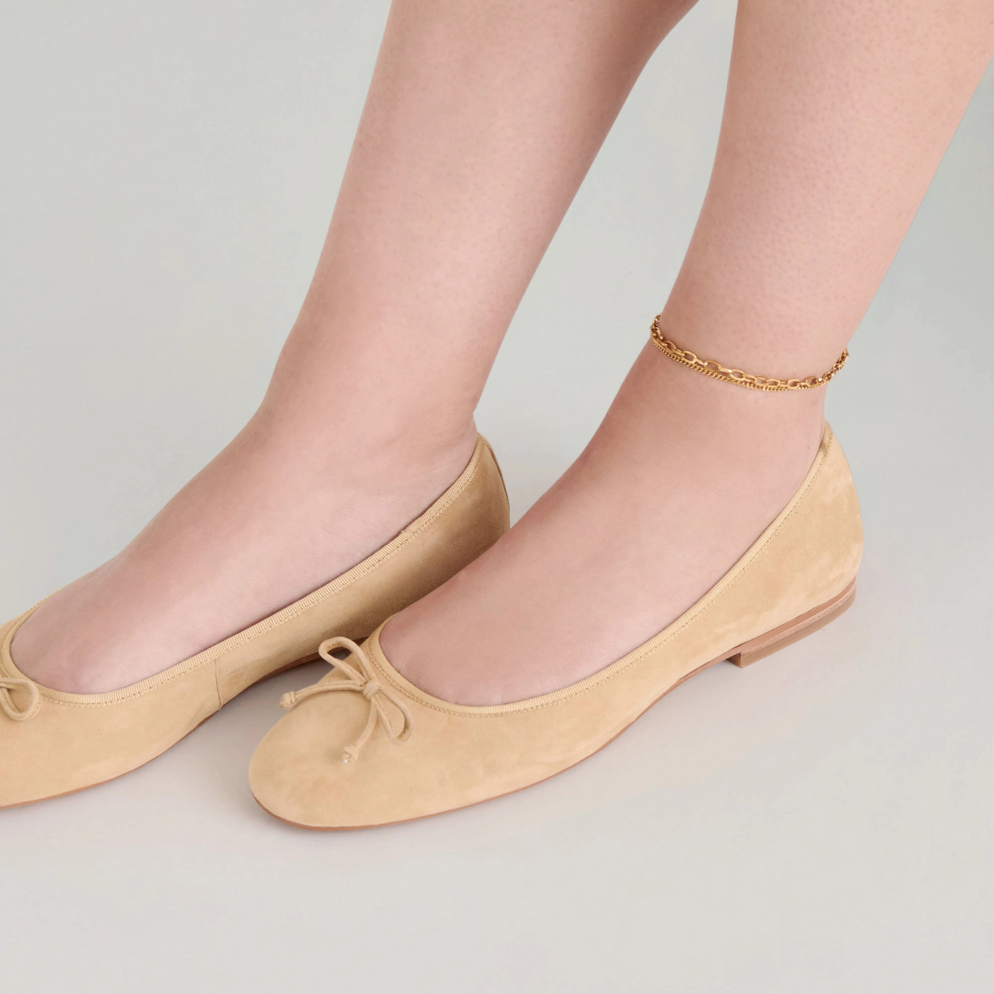 RITLA BALLET FLATS HONEY SUEDE Camp Time