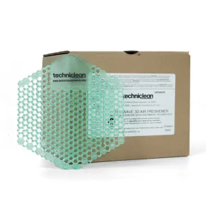 Wave 3D Urinal Deodorizers, Herbal Mint (10/bx)