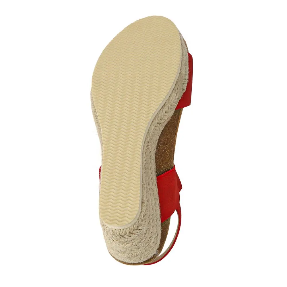 Wedge-Heeled Espadrilles - BELWBINS41056 / 327 236