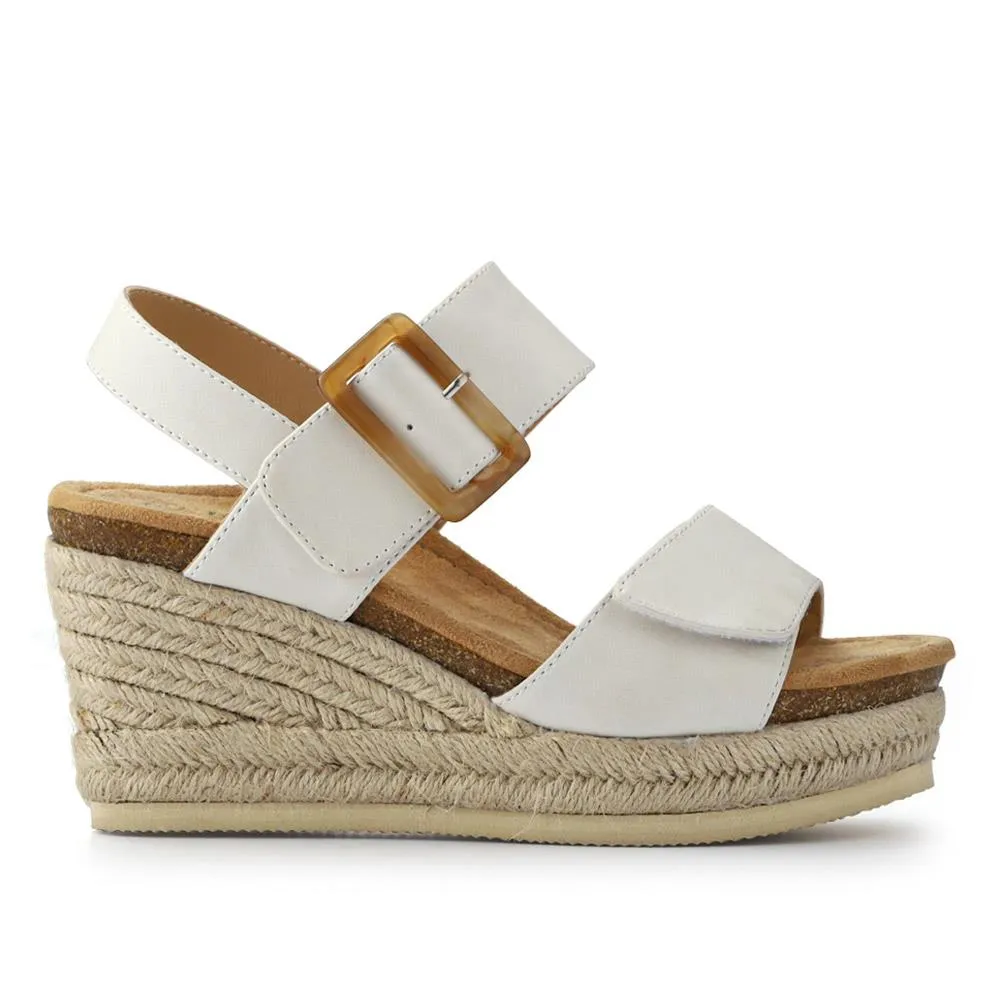 Wedge-Heeled Espadrilles - BELWBINS41056 / 327 236