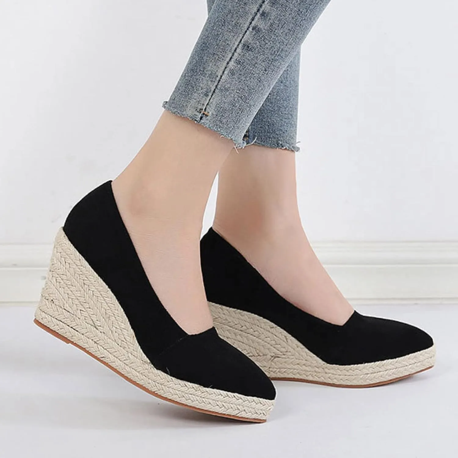 Wedge Sandals for Women Summer Low Wedges Womens Comfortable Open Toe Sandal Sandals for Women Dressy