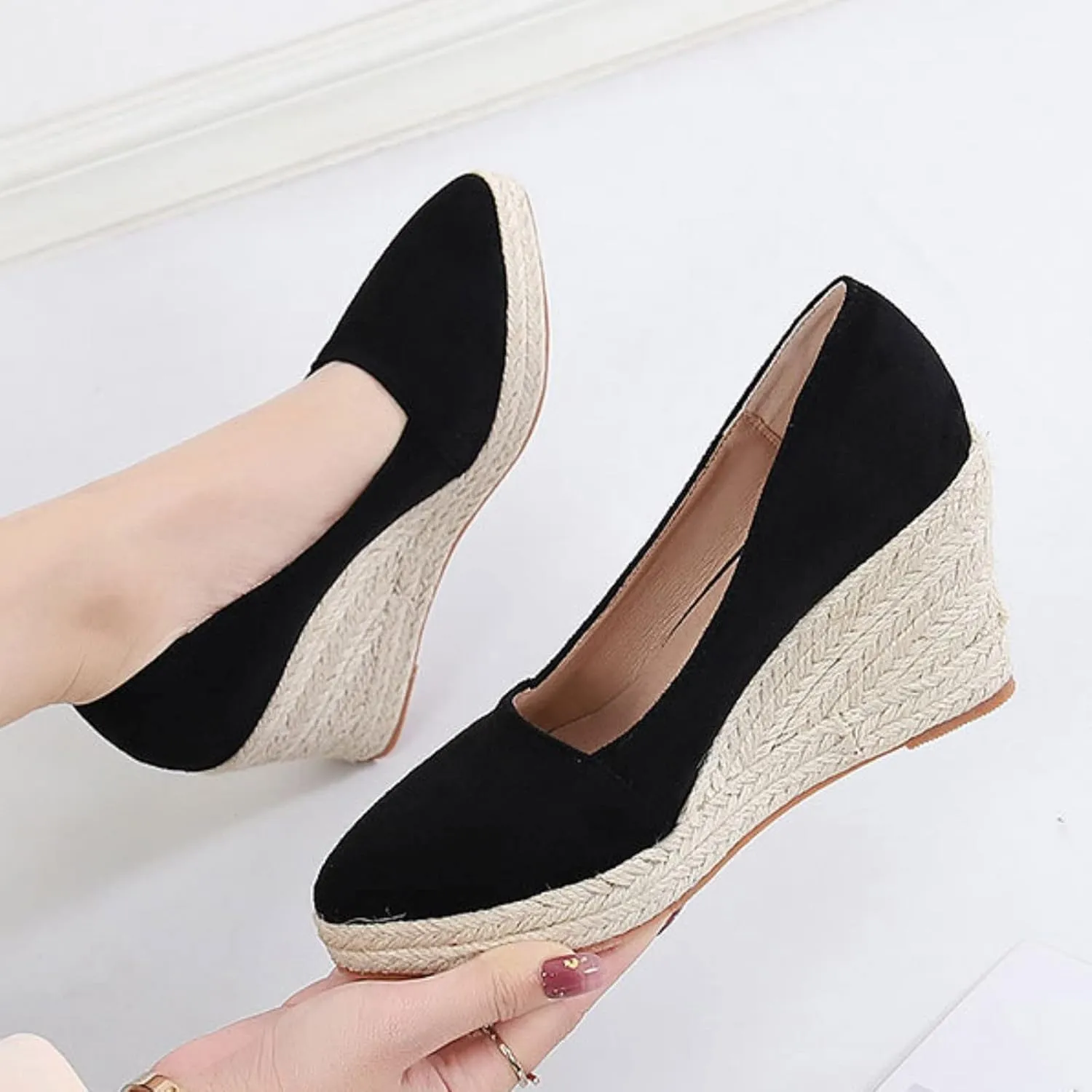 Wedge Sandals for Women Summer Low Wedges Womens Comfortable Open Toe Sandal Sandals for Women Dressy