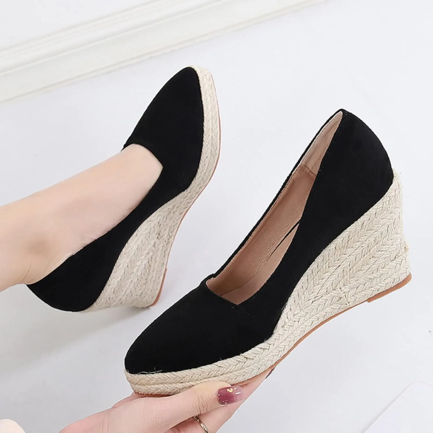 Wedge Sandals for Women Summer Low Wedges Womens Comfortable Open Toe Sandal Sandals for Women Dressy