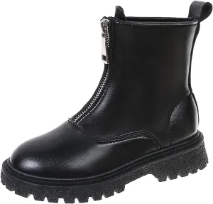 Winter Warm Hiking Snow Boots Fur Lined Waterproof Ankle Shoes Non-Slip Walking Shoes Outdoor Faux Fur Booties