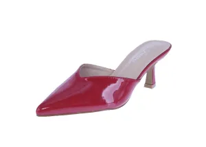 WOMAN'S HEELS RED PAT EQUAL-89