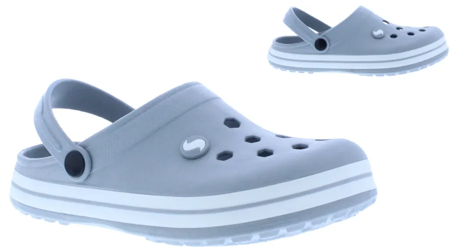 Women Clog with Stripe Band