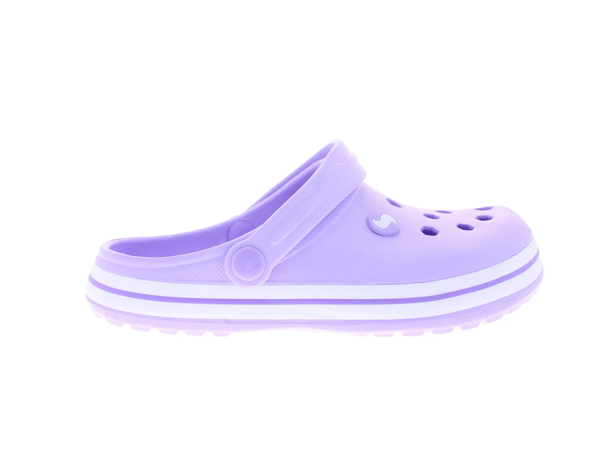 Women Clog with Stripe Band