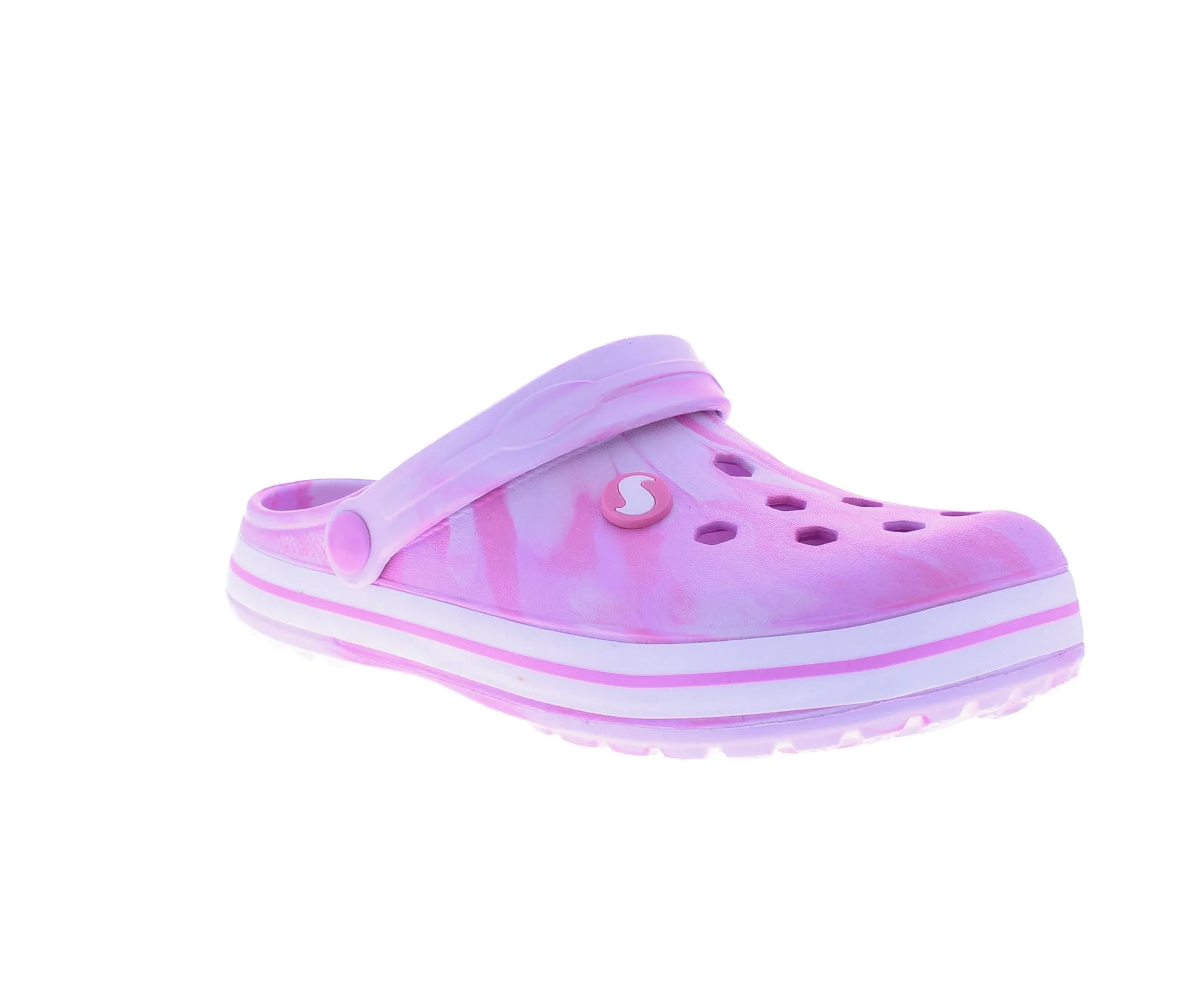 Women Clog with Stripe Band