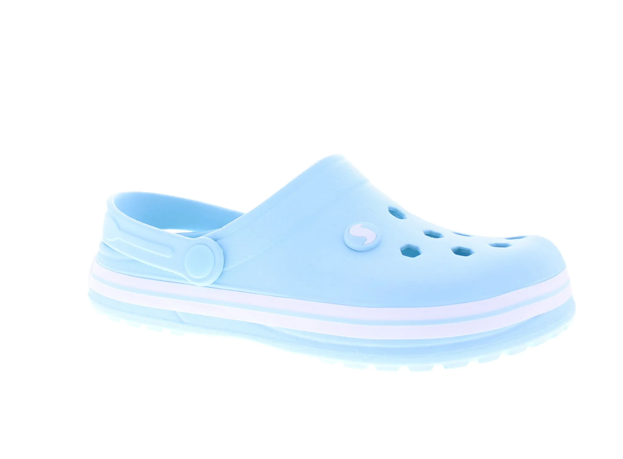 Women Clog with Stripe Band