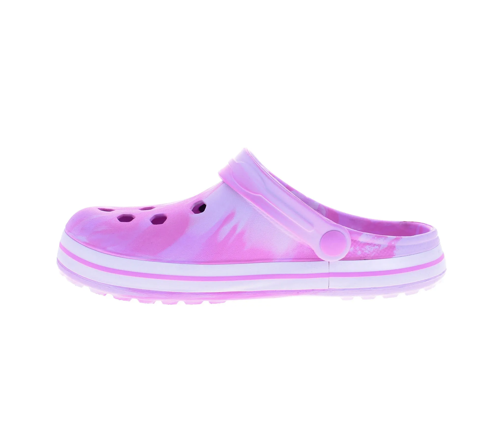 Women Clog with Stripe Band
