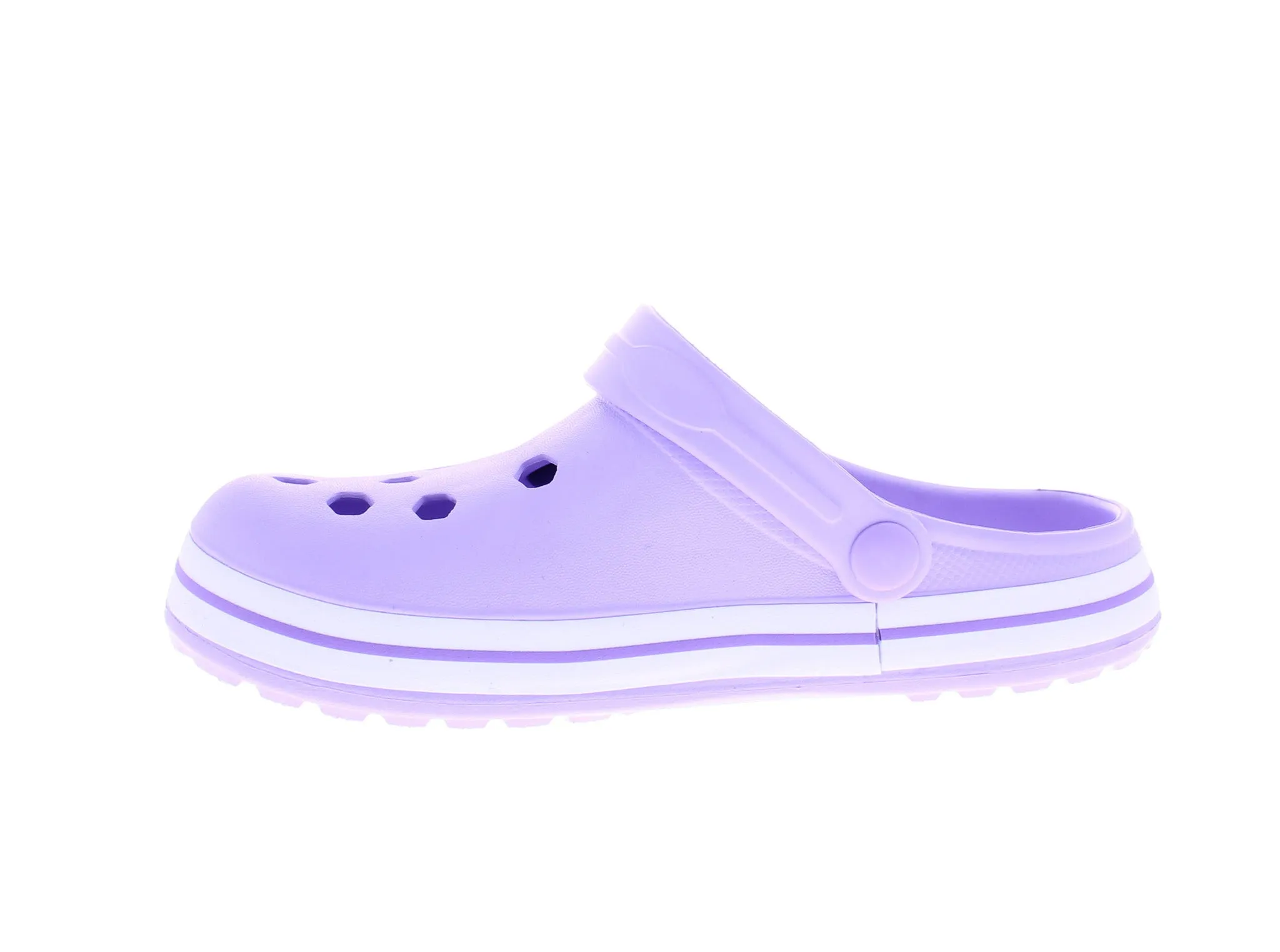 Women Clog with Stripe Band