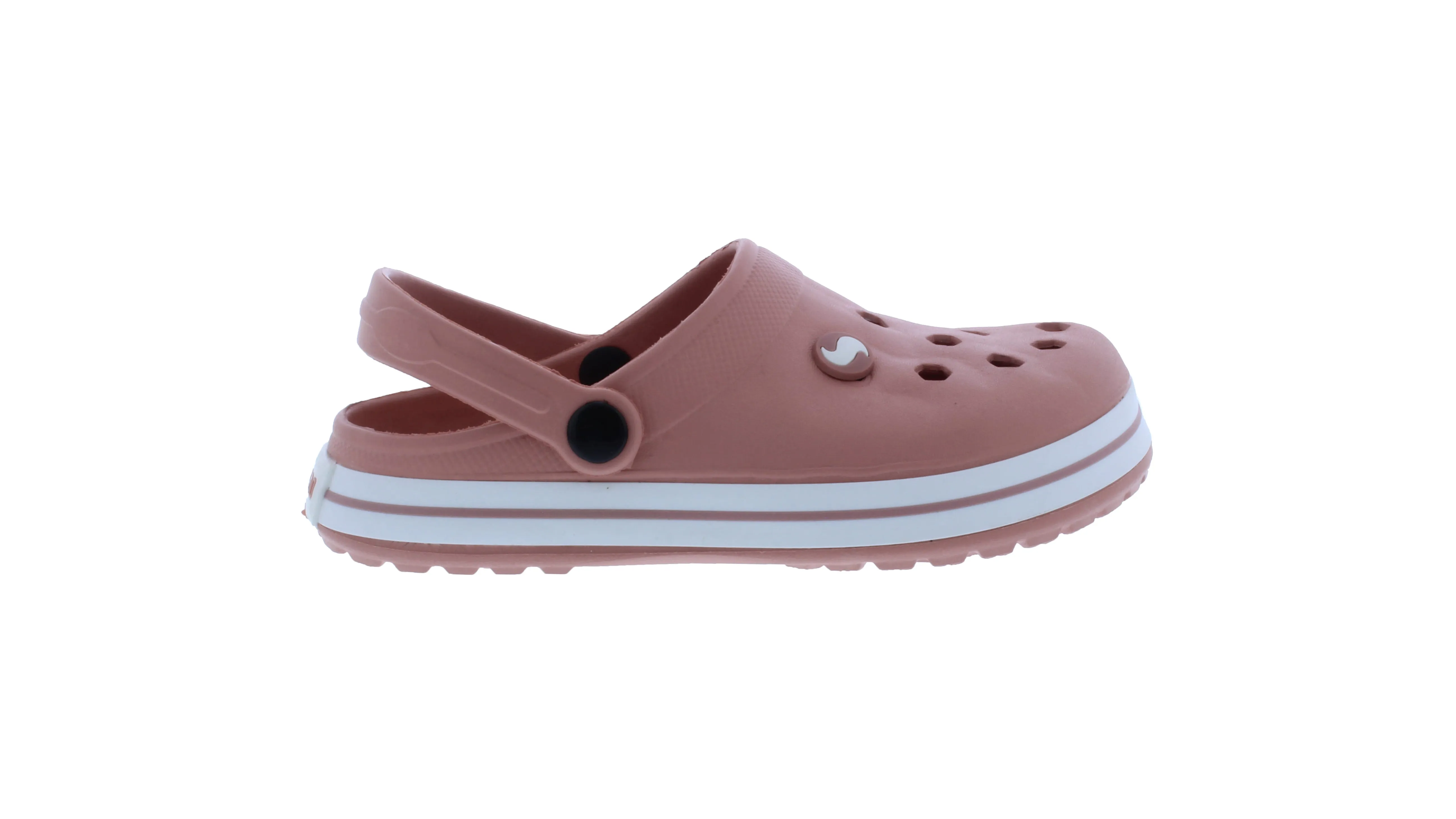 Women Clog with Stripe Band