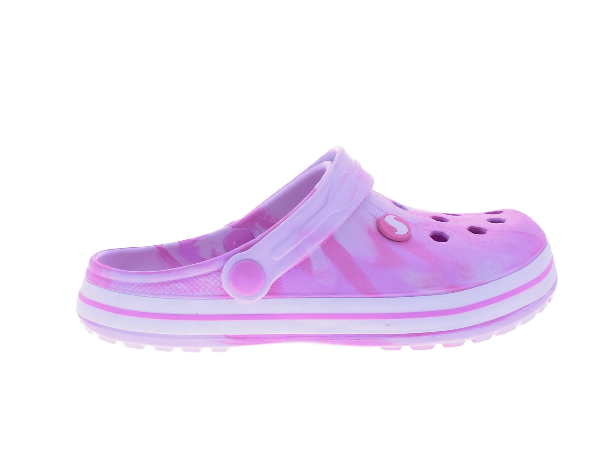 Women Clog with Stripe Band