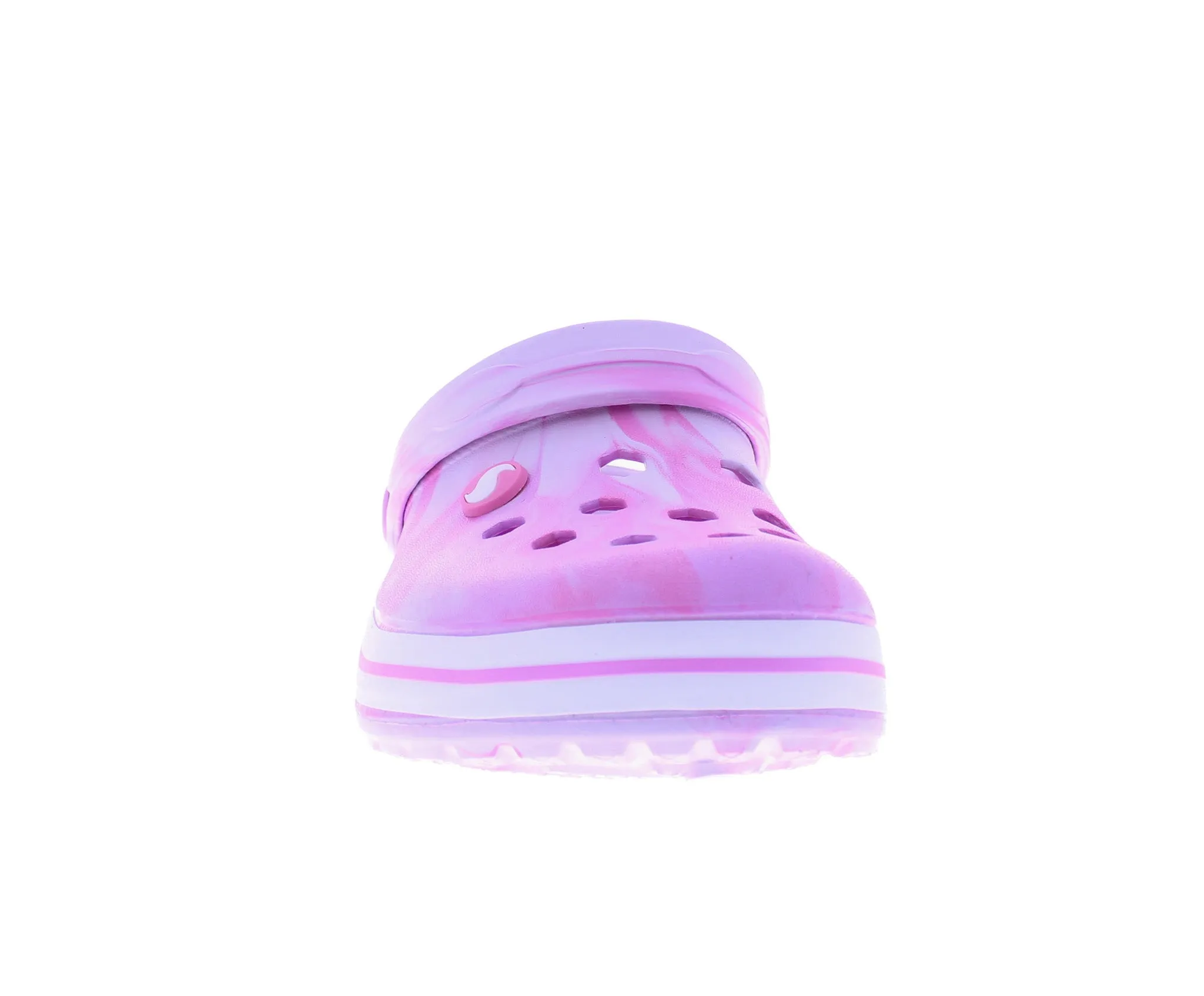 Women Clog with Stripe Band