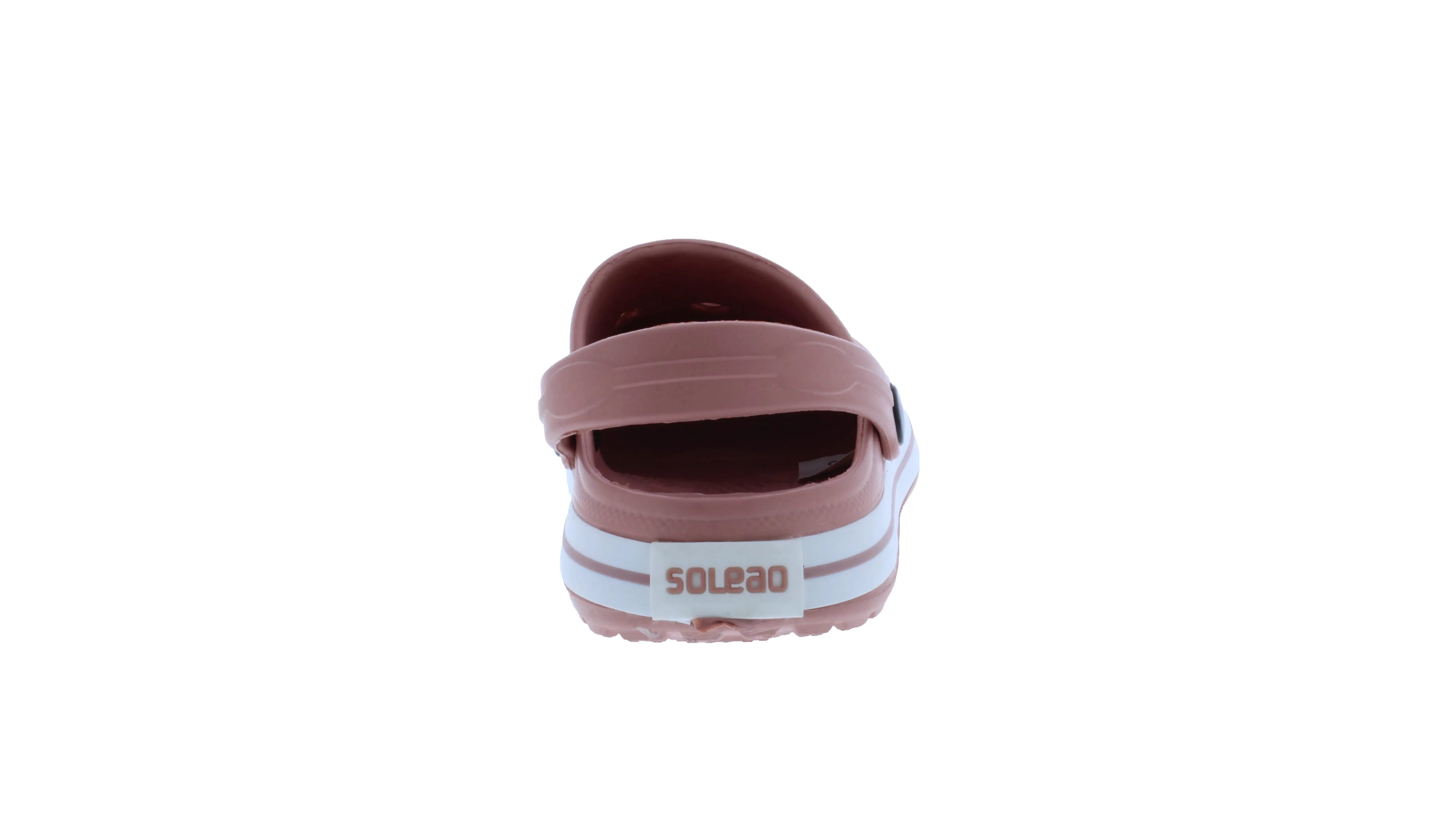 Women Clog with Stripe Band