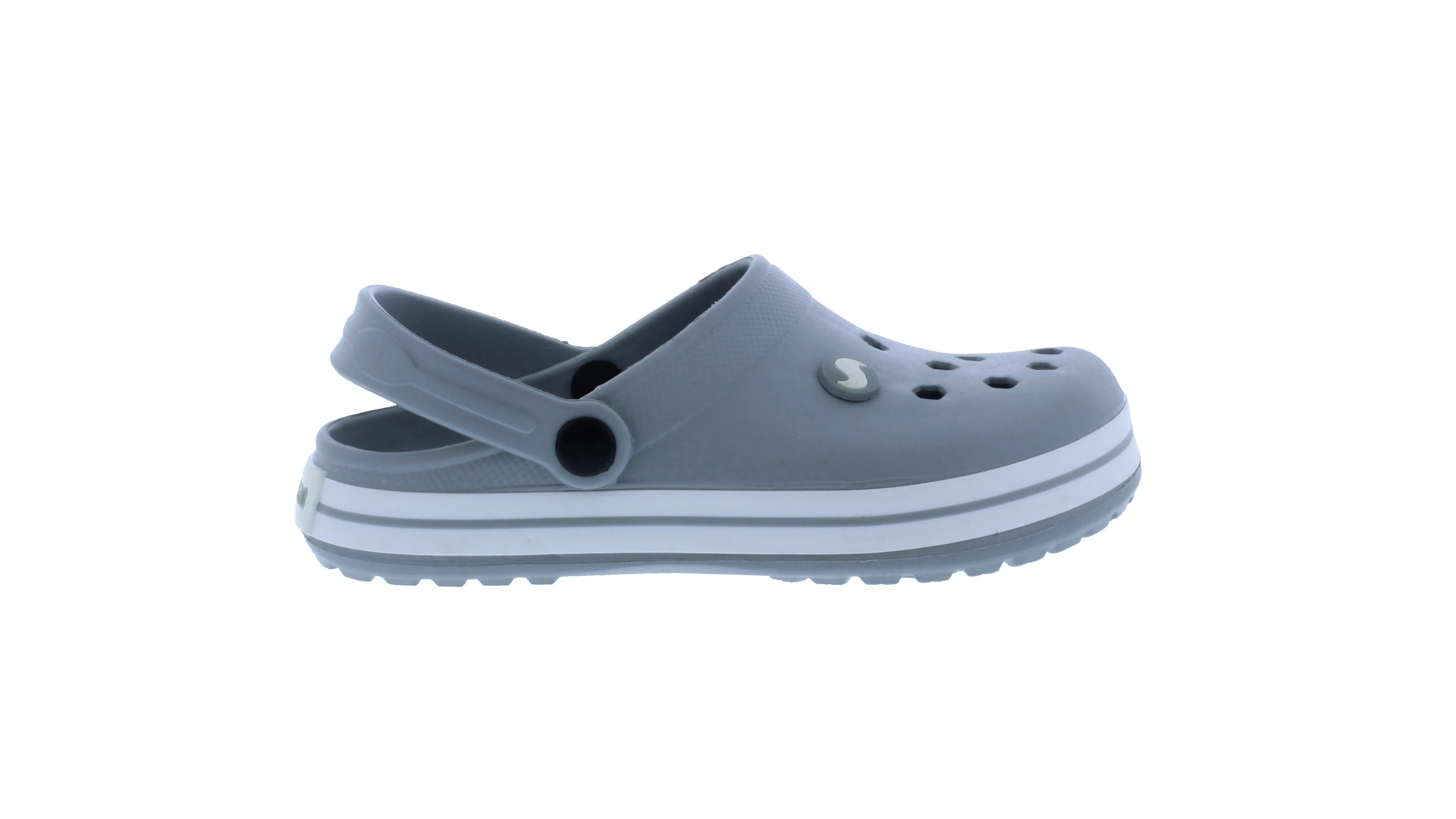 Women Clog with Stripe Band