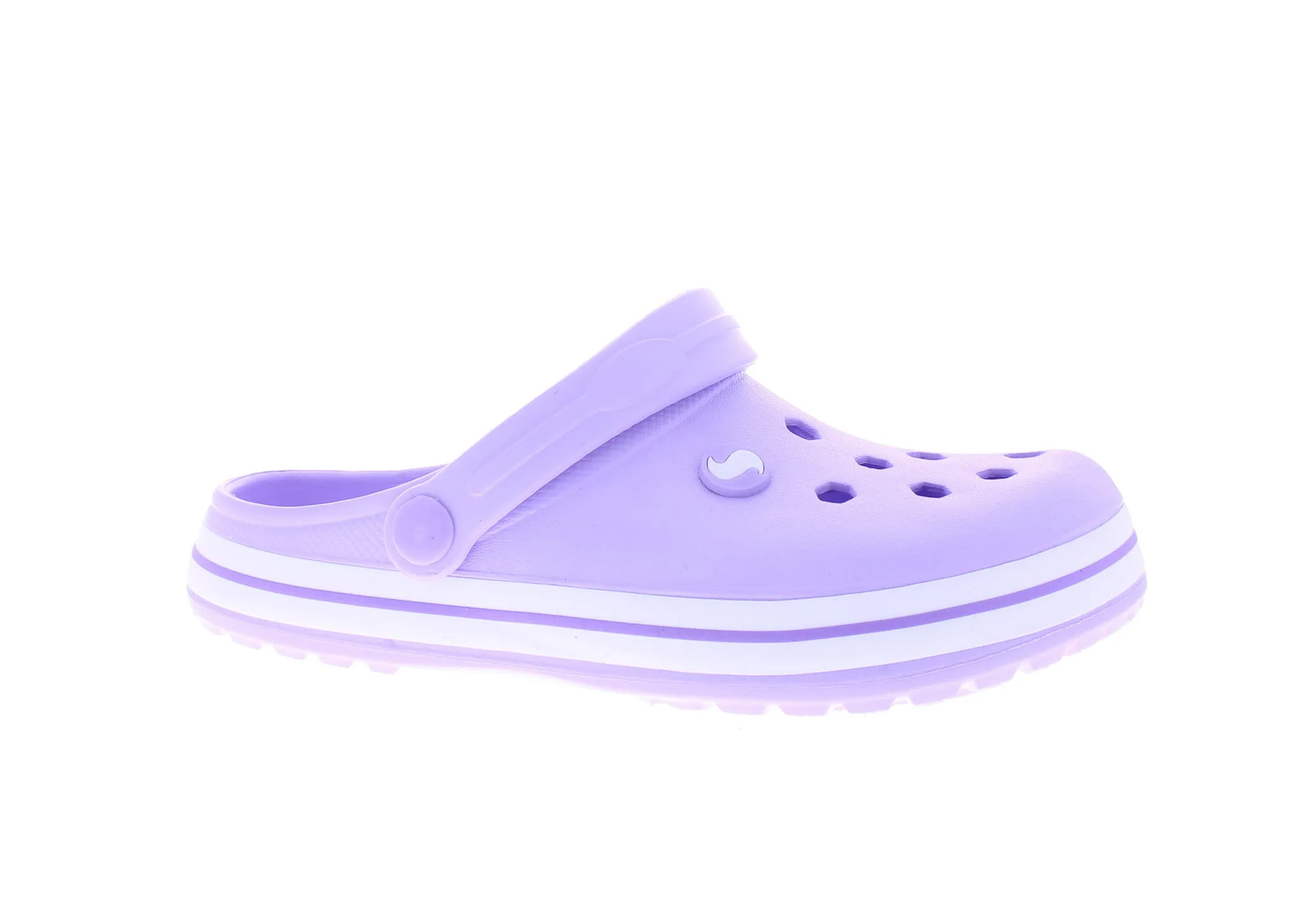 Women Clog with Stripe Band