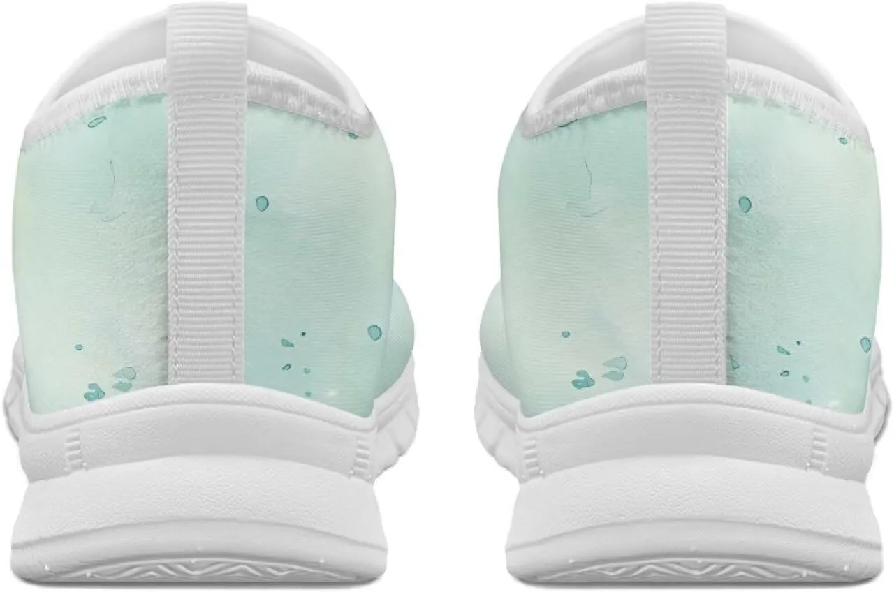 Women Fashion Slip On Sneakers Lightweight Walking Travel Outdoor Shoes for Ladies Slip On Mesh Loafers Flat Casual Shoes