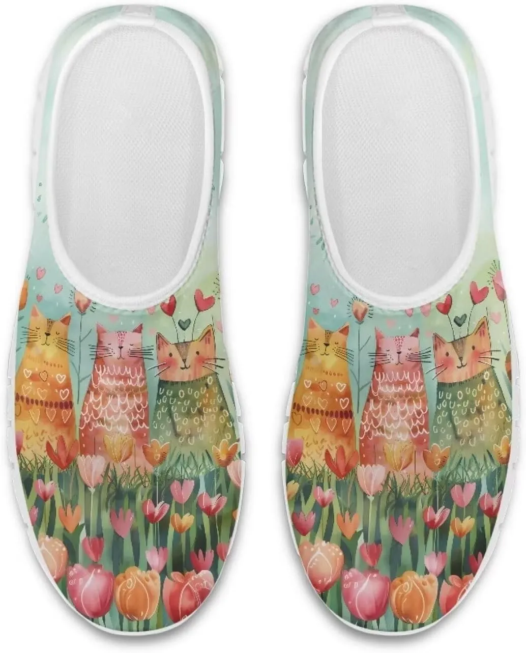 Women Fashion Slip On Sneakers Lightweight Walking Travel Outdoor Shoes for Ladies Slip On Mesh Loafers Flat Casual Shoes