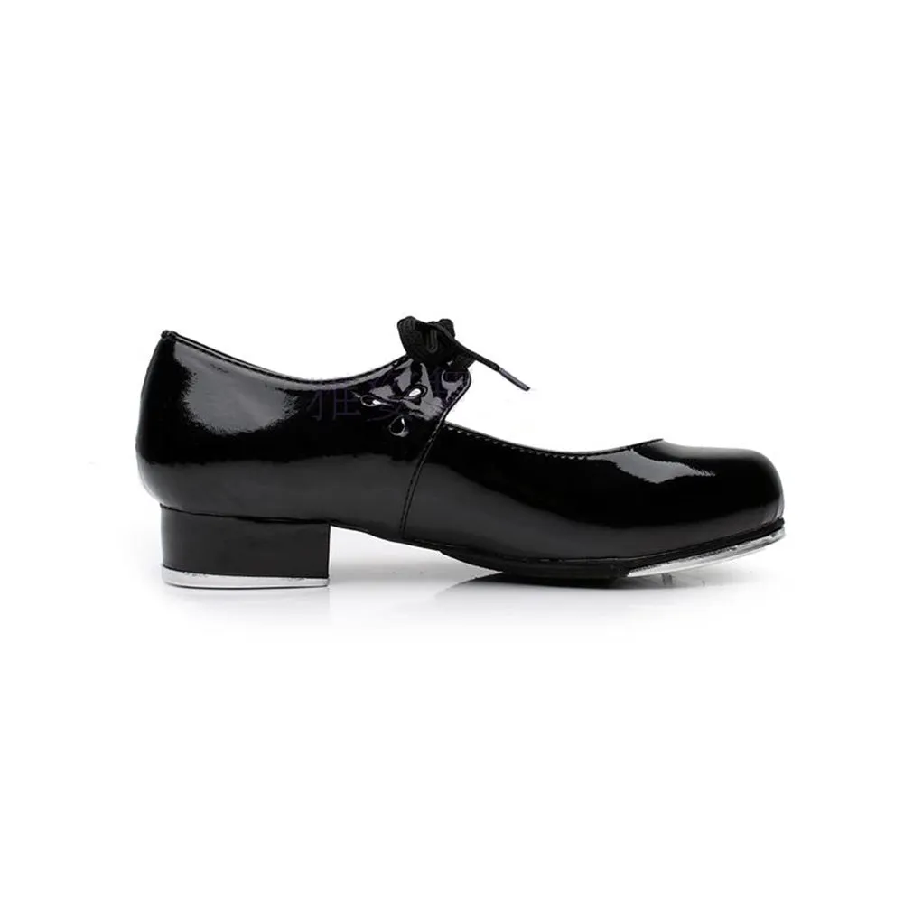 Women PU Latin Tap Dance Shoes
