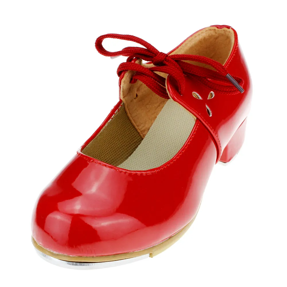 Women PU Latin Tap Dance Shoes