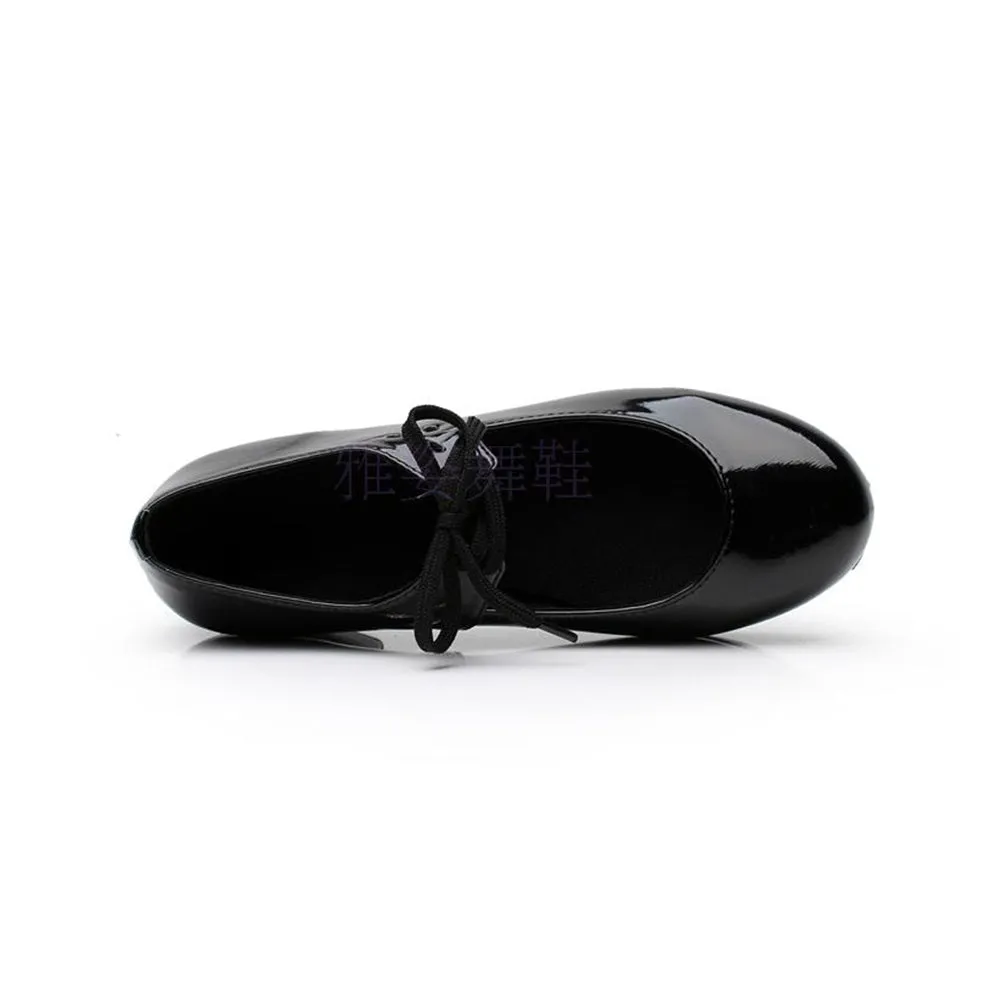 Women PU Latin Tap Dance Shoes