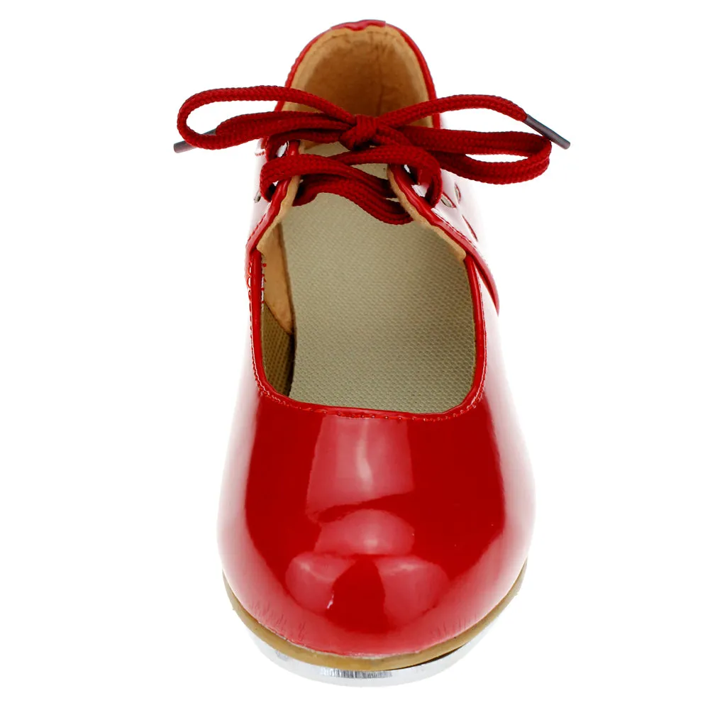 Women PU Latin Tap Dance Shoes