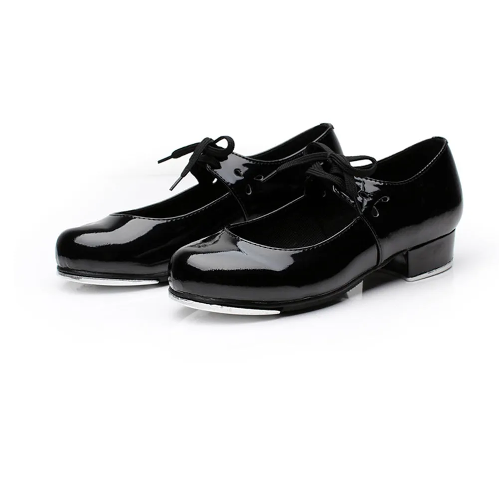 Women PU Latin Tap Dance Shoes