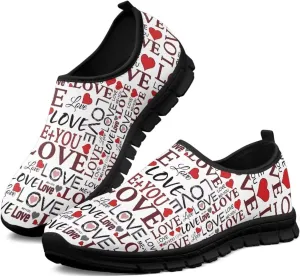 Women Slip On Walking Shoes Trendy Casual Shoes Holiday Workout Shoes