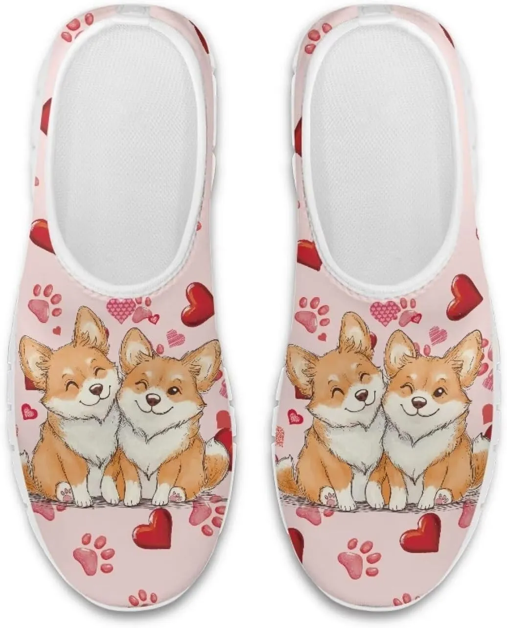 Women Slip On Walking Shoes Trendy Casual Shoes Novelty Workout Shoes