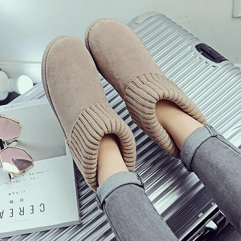 Women Snow Boots Winter Warm Non-slip Ankle Boots