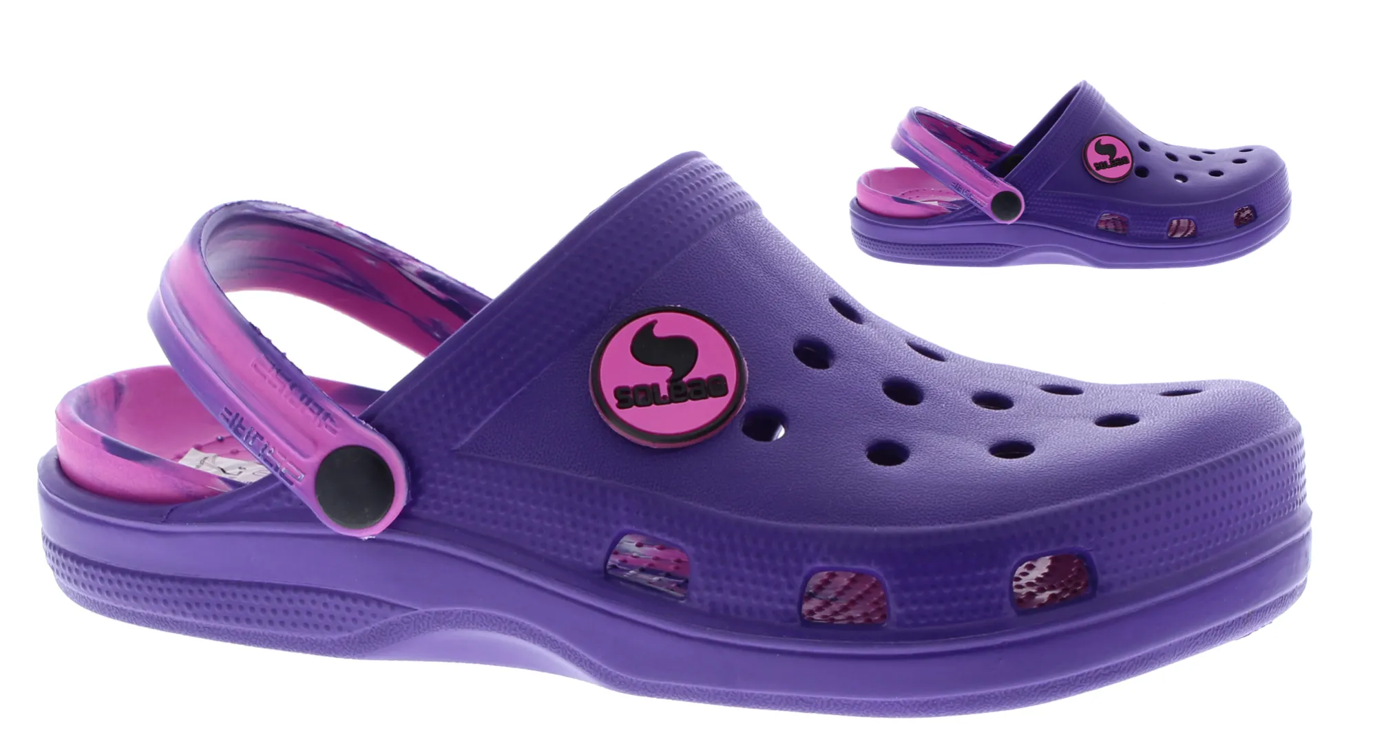 Women Two Color Clog