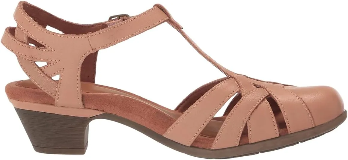 Women Vintage Low Heel Caged Sandals Round Closed Toe Ankle T-Strap Mary Jane Oxford Shoes Chunky Block Heels Cutout Strappy Sandals Buckle Hollowed Work Office Ladies Party Dance 4-11 M US