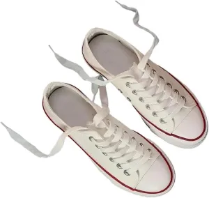 Women's Canvas Shoes Couple Canvas Shoes Men and Women Flat Lace-Up Casual Shoes