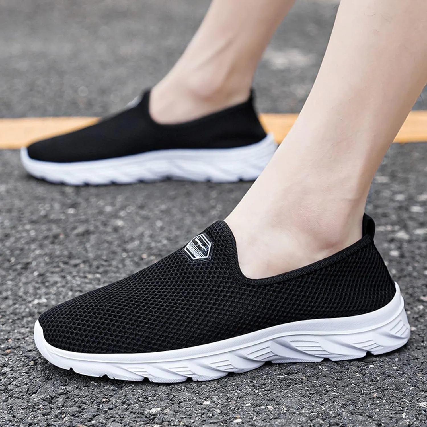 Women's Fashion Sneaker Non Slip Breathable Lightweight Comfortable Lace Up White Walking Shoes Women Women's Shoes Loafers Low Top Sneakers for Women