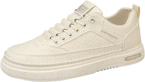 Women's Fashion Sneakers Casual Shoes with Platform Low Top Chunky Design Lace Up for Walking and Tennis
